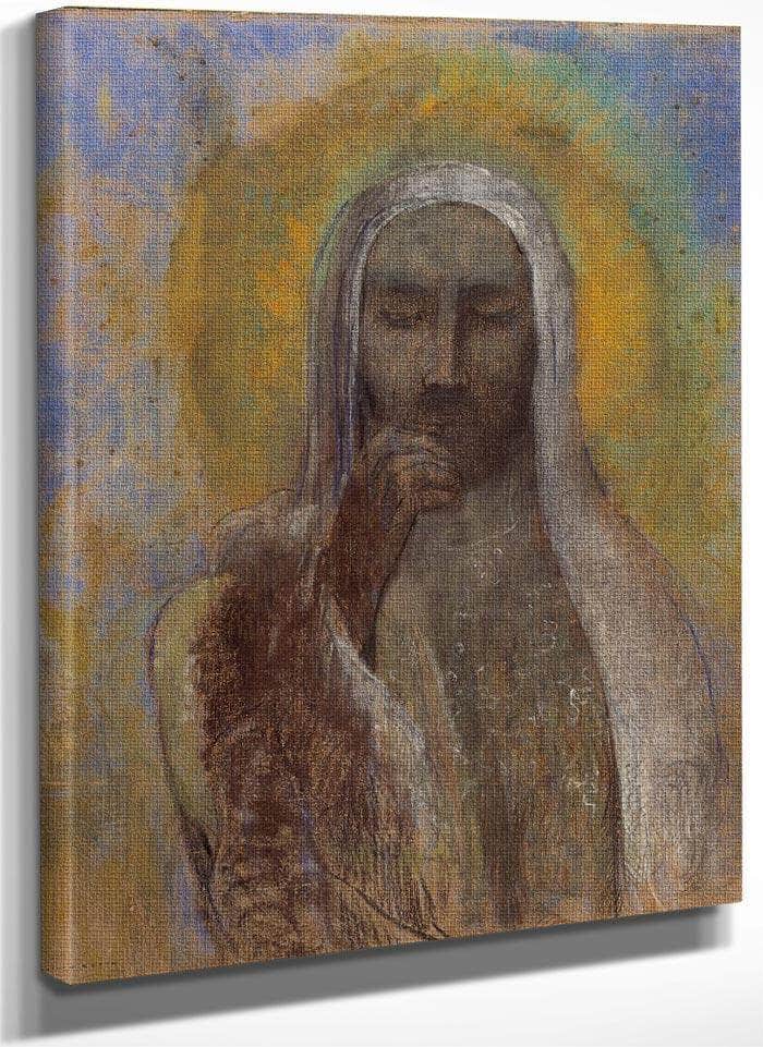 Christ In Silence 1897 By Odilon Redon Fine Art Print