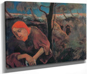 Christ In The Garden Of Olives By Paul Gauguin Fine Art Print