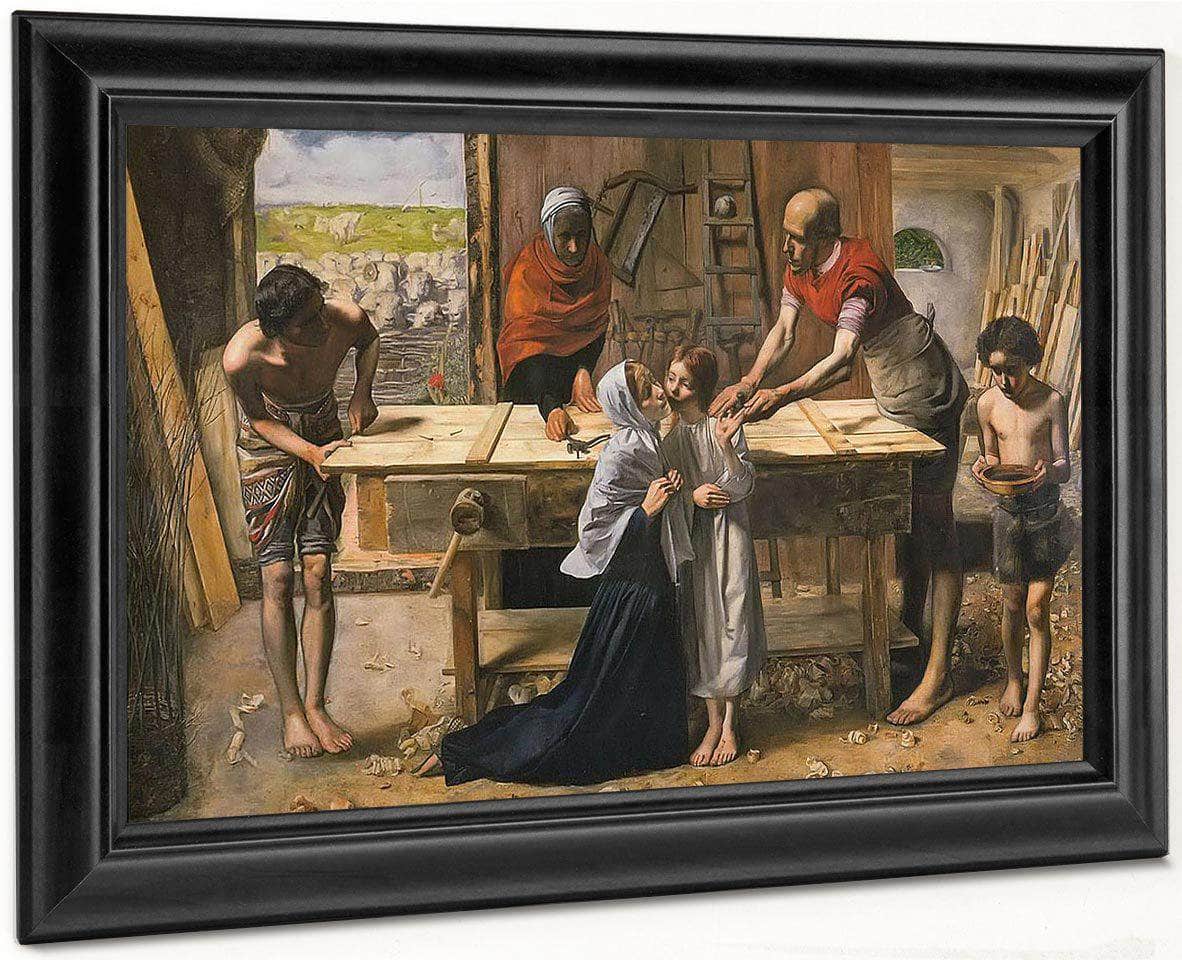 Christ In The House Of His Parents By John Everett Millais Fine Art Print