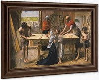 Christ In The House Of His Parents By John Everett Millais Fine Art Print