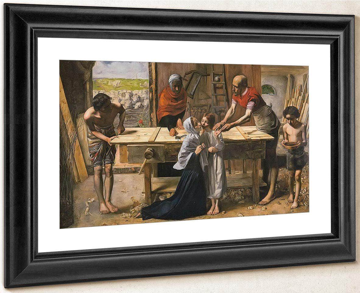 Christ In The House Of His Parents By John Everett Millais Fine Art Print