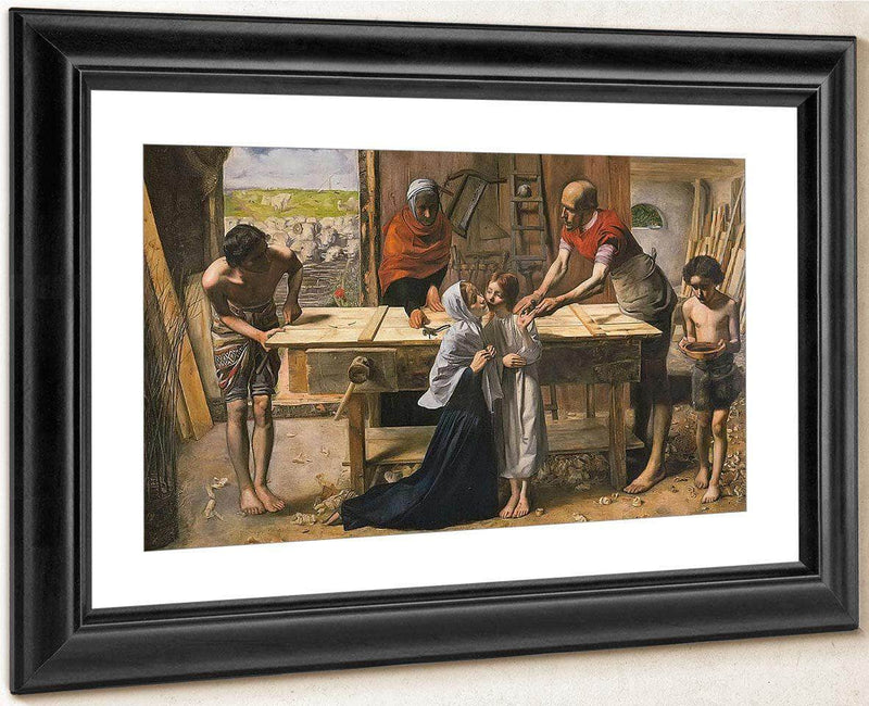 Christ In The House Of His Parents By John Everett Millais Fine Art Print