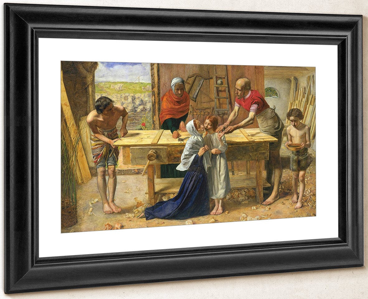 Christ In The House Of His Parents The Carpenters Shop 1849 1850 86 4X139 7Cm Tate Britain By John Everett Millais Fine Art Print