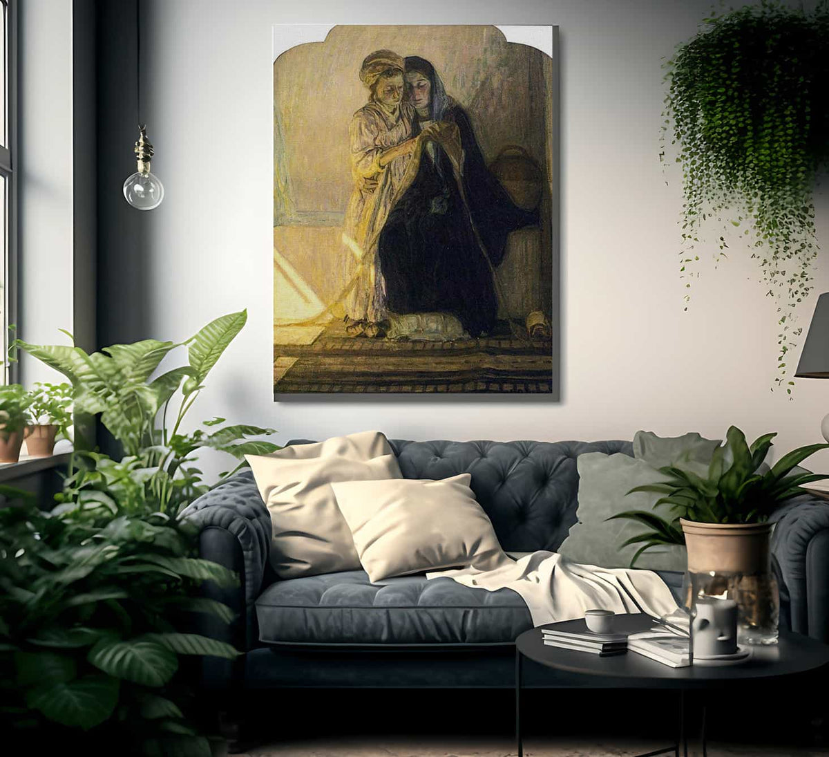 Christ Learning To Read By Henry Ossawa Tanner Fine Art Print