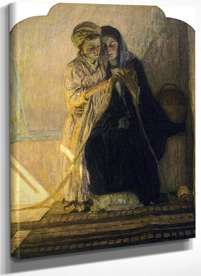 Christ Learning To Read By Henry Ossawa Tanner Fine Art Print