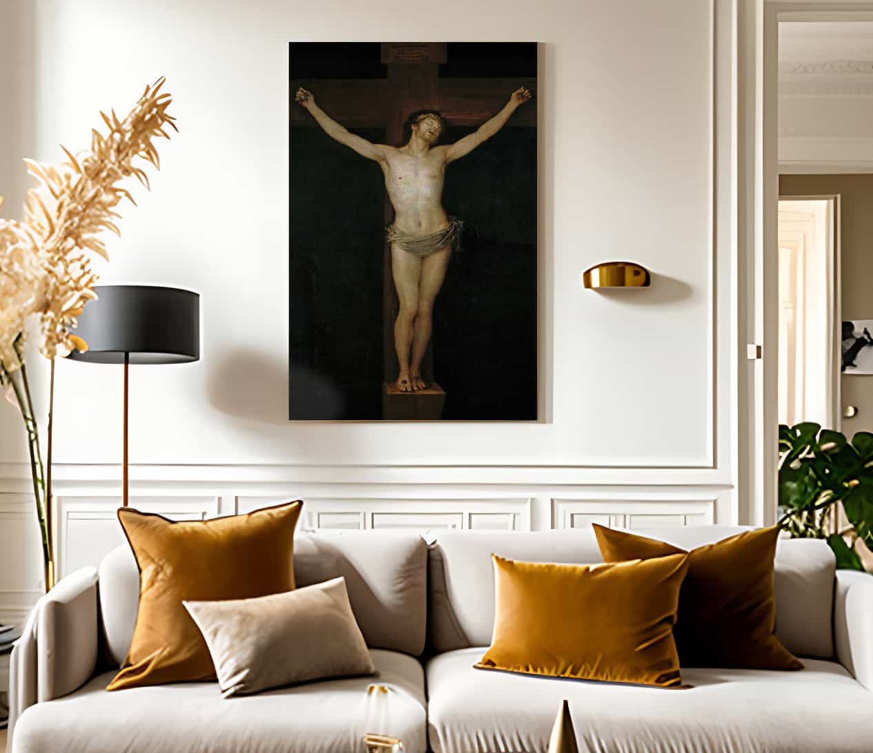 Christ On The Cross 1780 255X154Cm Museo Del Prado Madrid P00745 By Francisco De Goya Fine Art Print