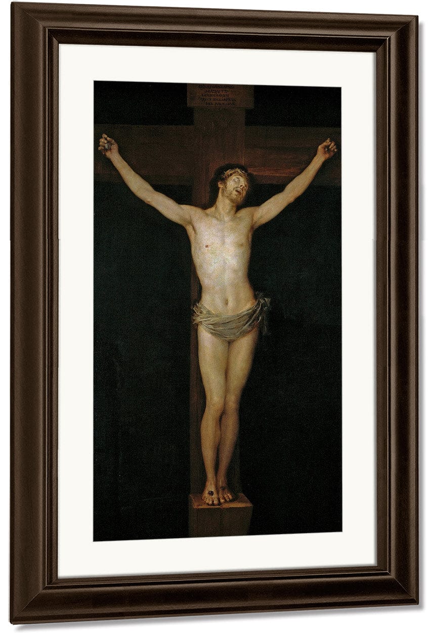 Christ On The Cross 1780 255X154Cm Museo Del Prado Madrid P00745 By Francisco De Goya Fine Art Print