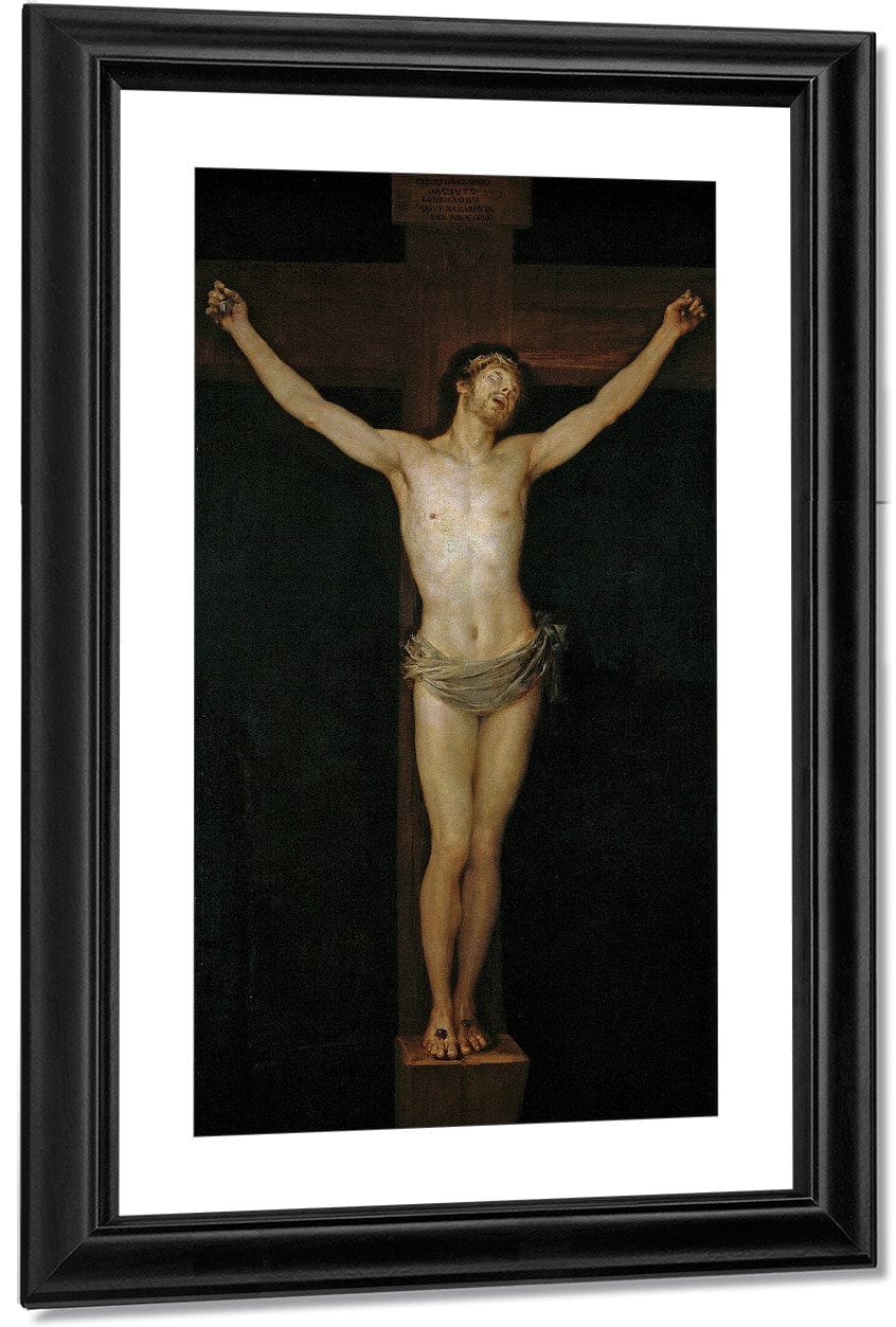 Christ On The Cross 1780 255X154Cm Museo Del Prado Madrid P00745 By Francisco De Goya Fine Art Print