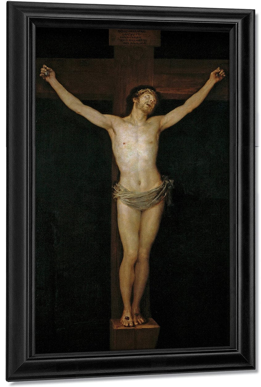 Christ On The Cross By Francisco De Goya Fine Art Print