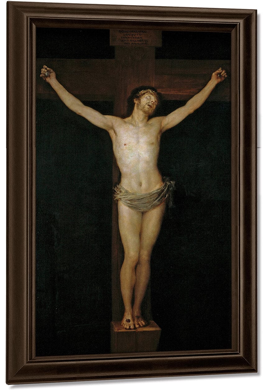 Christ On The Cross By Francisco De Goya Fine Art Print