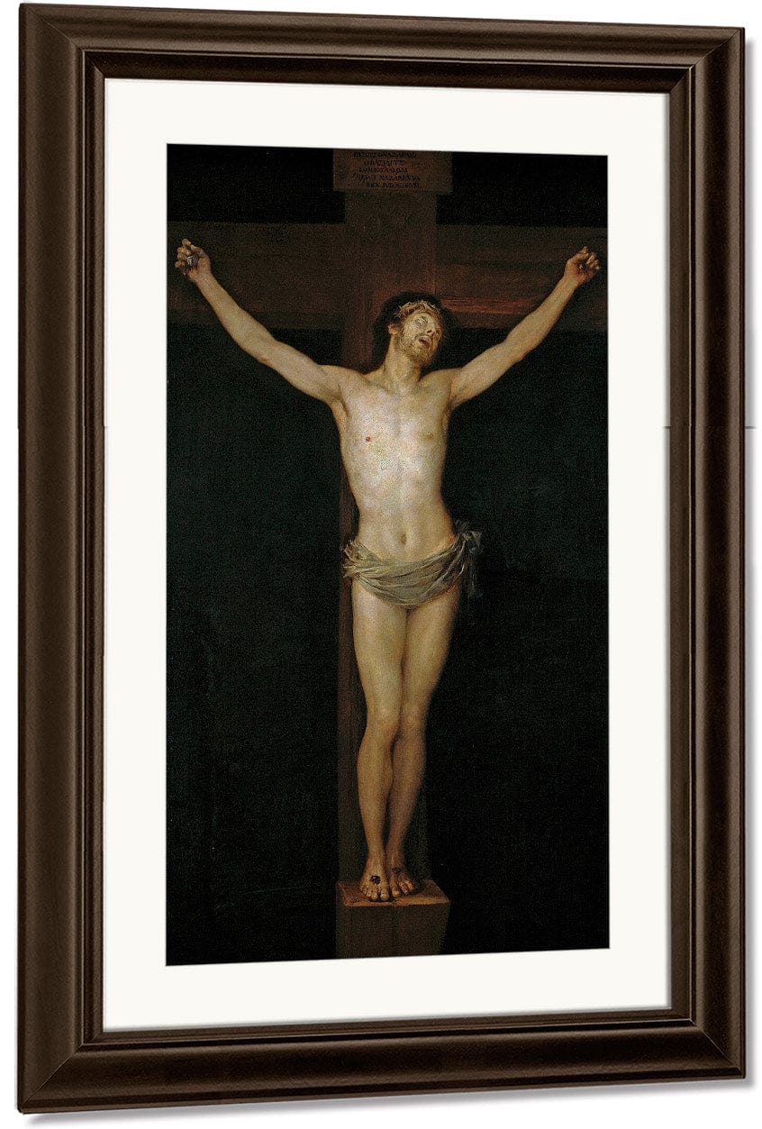 Christ On The Cross By Francisco De Goya Fine Art Print