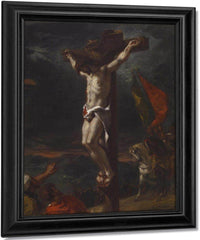 Christ On The Cross Eugene Delacroix Fine Art Print