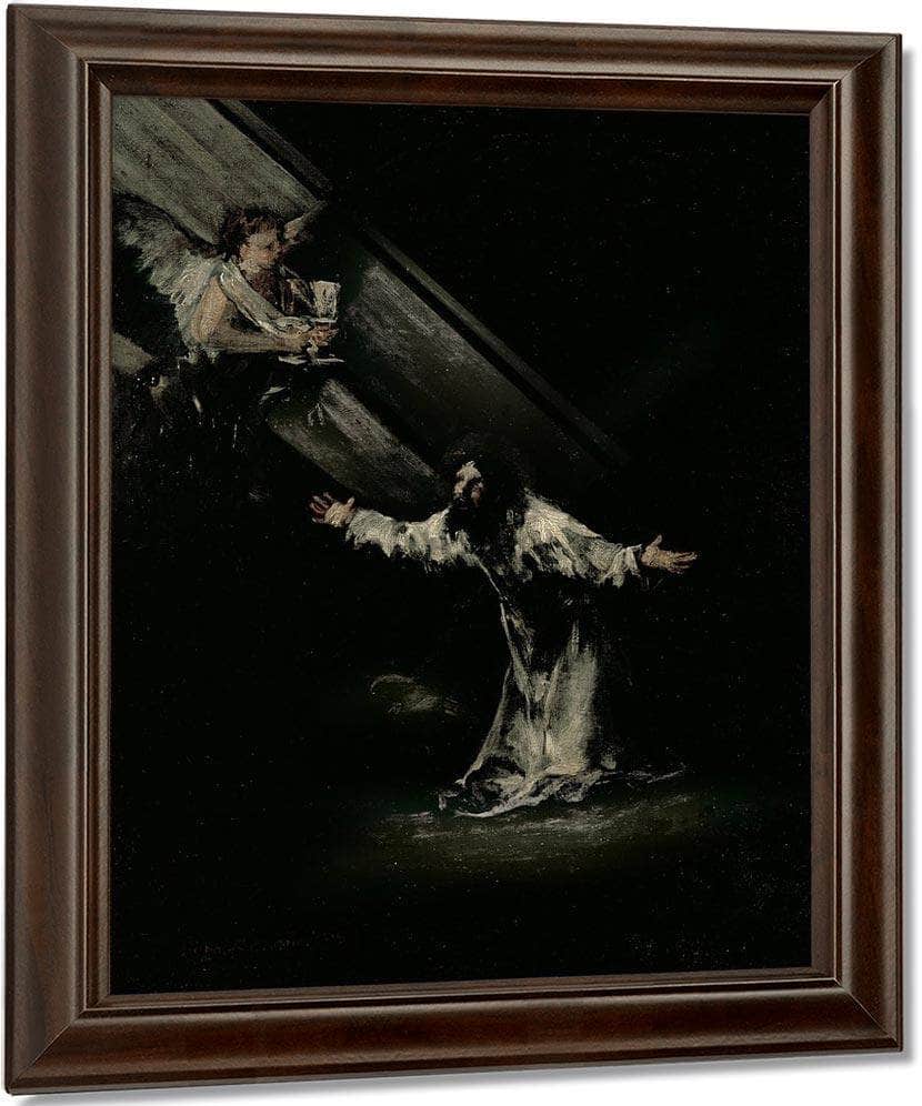 Christ On The Mount Of Olives By Francisco De Goya Fine Art Print