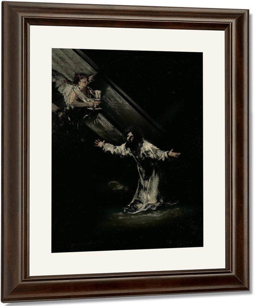 Christ On The Mount Of Olives By Francisco De Goya Fine Art Print