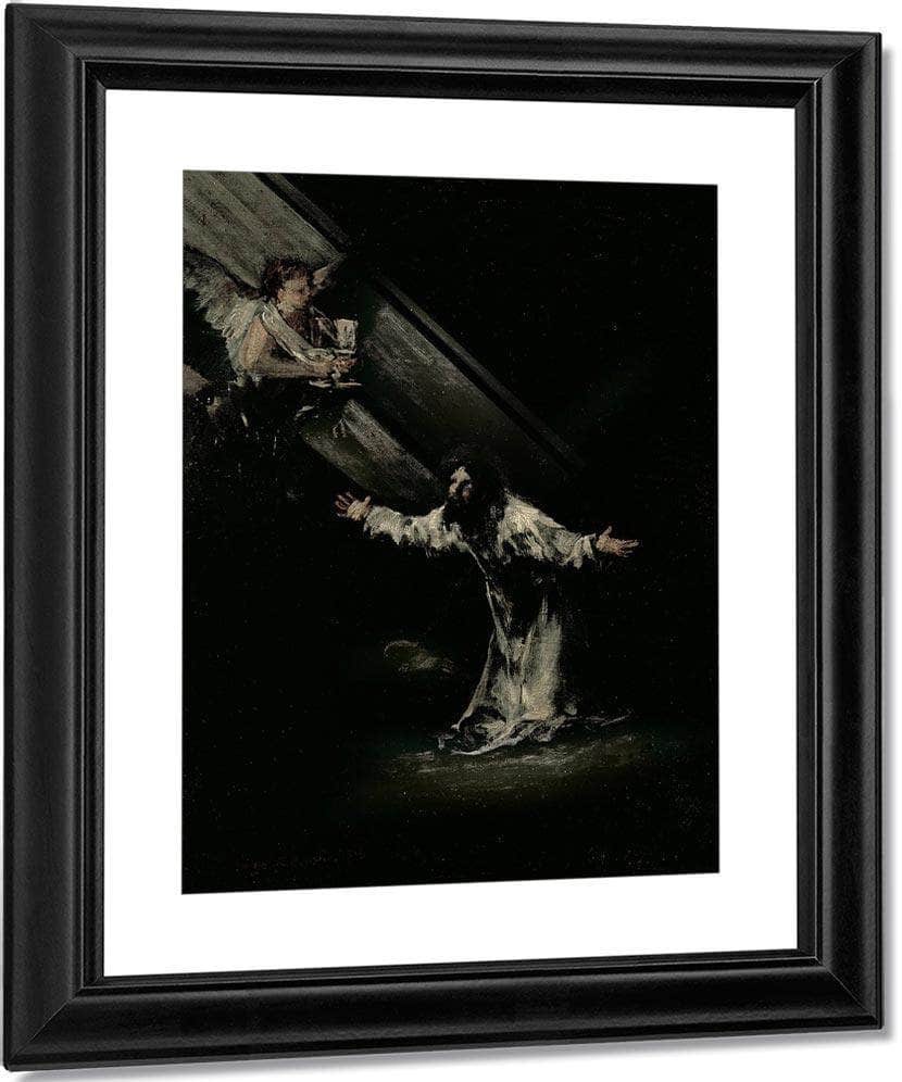 Christ On The Mount Of Olives By Francisco De Goya Fine Art Print