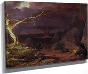 Christian On The Borders Of The Valley Of The Shadow Of Death By Fredric Edwin Church Fine Art Print