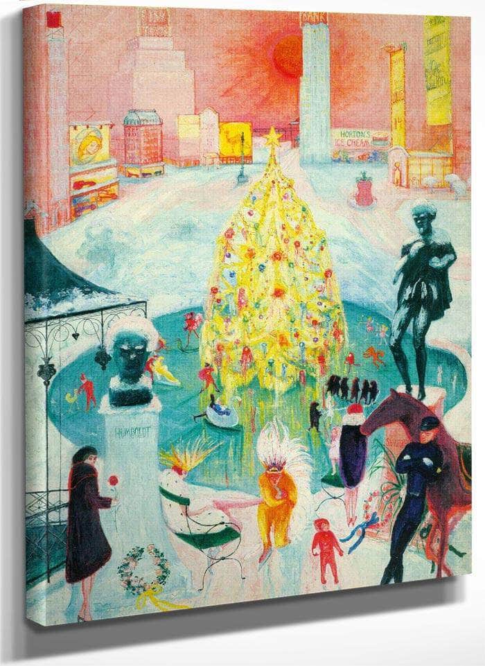 Christmas By Florine Stettheimer Fine Art Print