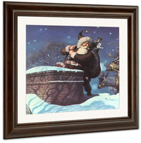 Christmas Day By NC Wyeth Fine Art Print