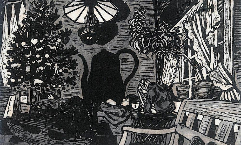 Christmas Eva At Sandelstrand By Nicolai Astrup Fine Art Print