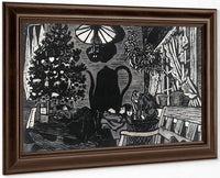 Christmas Eva At Sandelstrand By Nicolai Astrup Fine Art Print