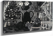 Christmas Eva At Sandelstrand By Nicolai Astrup Fine Art Print