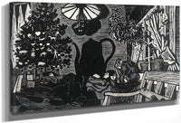 Christmas Eva At Sandelstrand By Nicolai Astrup Fine Art Print