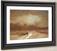 Christmas Eve (Winter Moonlight) By George Inness Fine Art Print