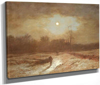 Christmas Eve (Winter Moonlight) By George Inness Fine Art Print