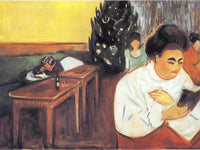Christmas In The Brothel 1904 05 By Edvard Munch Fine Art Print