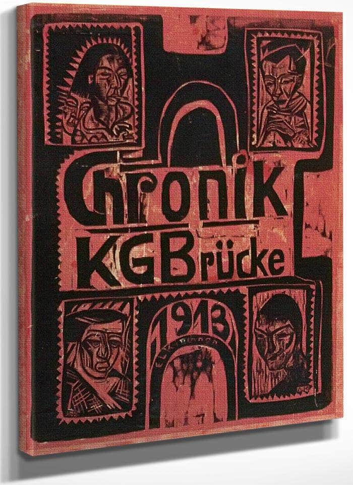 Chronicle Of The Brucke Artists Group By Ernst Ludwig Kirchner Fine Art Print