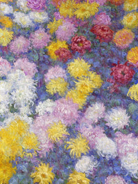Chrysanthemums By Claude Monet Fine Art Print
