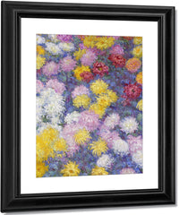 Chrysanthemums By Claude Monet Fine Art Print