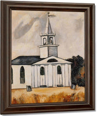 Church At Head Tide No 2 By Marsden Hartley Fine Art Print
