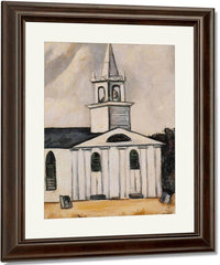 Church At Head Tide No 2 By Marsden Hartley Fine Art Print