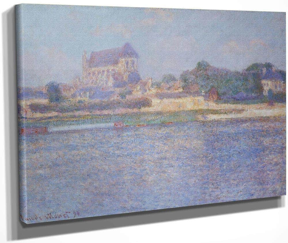 Church At Vernon By Monet Claude Fine Art Print