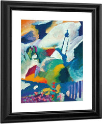 Church In Murnau 1910 By Wassily Kandinsky Fine Art Print