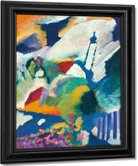 Church In Murnau By Wassily Kandinsky Fine Art Print