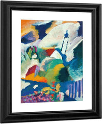 Church In Murnau By Wassily Kandinsky Fine Art Print