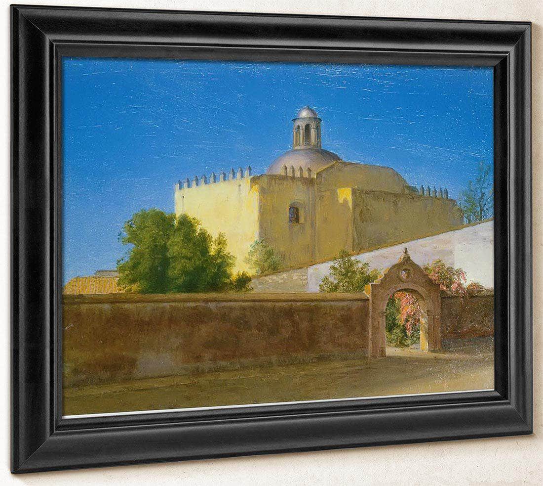 Church Of San Francisco By Frederic Edwin Church Fine Art Print