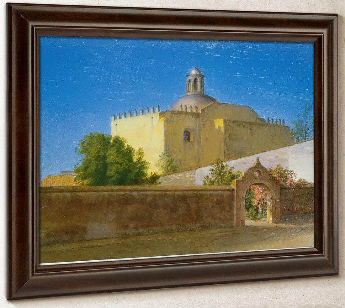 Church Of San Francisco By Frederic Edwin Church Fine Art Print