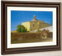 Church Of San Francisco By Frederic Edwin Church Fine Art Print