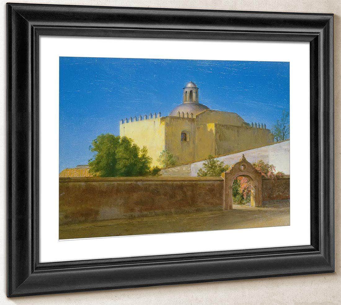 Church Of San Francisco By Frederic Edwin Church Fine Art Print