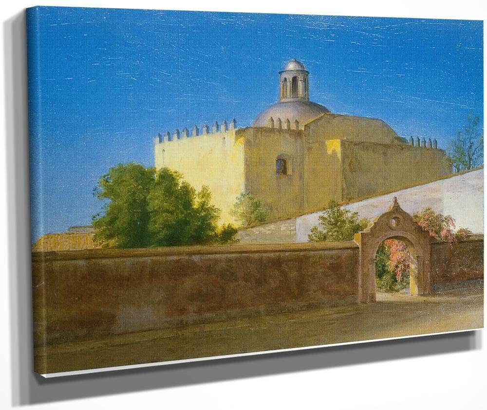 Church Of San Francisco By Frederic Edwin Church Fine Art Print