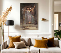 Circe Offering The Cup To Odysseus By John Waterhouse Fine Art Print