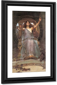 Circe Offering The Cup To Odysseus By John Waterhouse Fine Art Print
