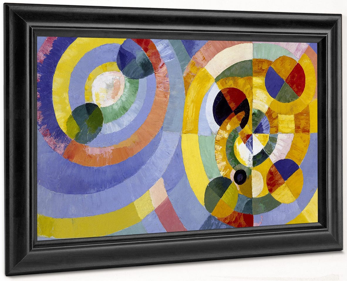 Circular Forms (Formes Circulaires) By Robert Delaunay Fine Art Print