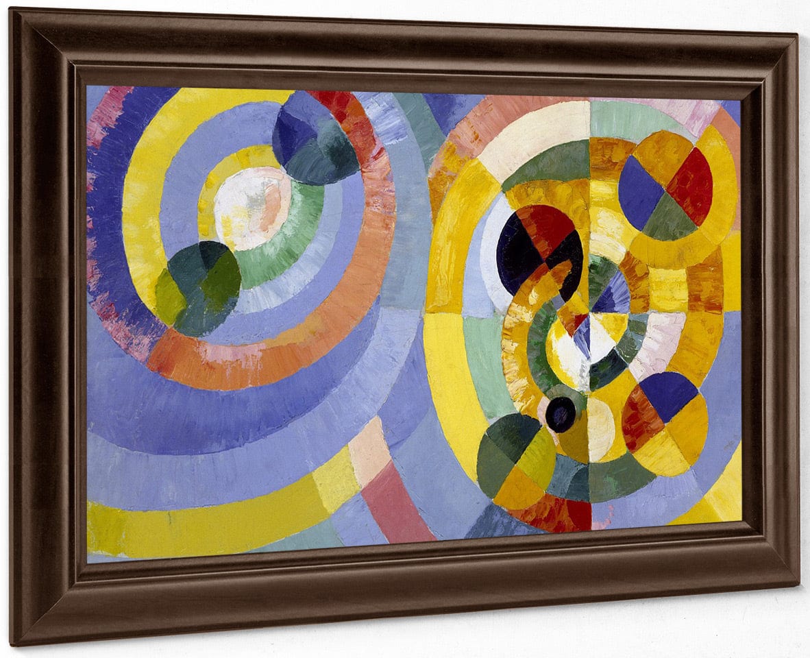 Circular Forms (Formes Circulaires) By Robert Delaunay Fine Art Print