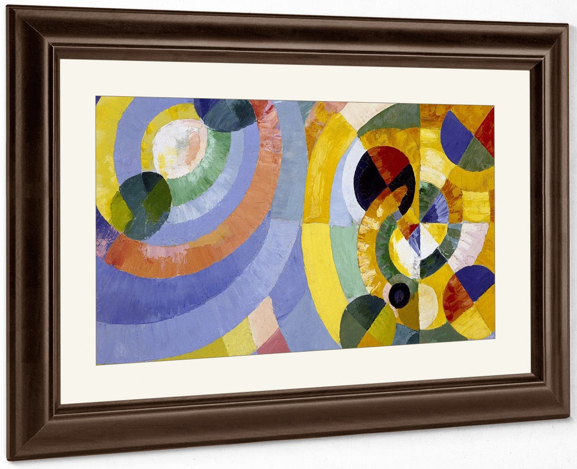 Circular Forms (Formes Circulaires) By Robert Delaunay Fine Art Print