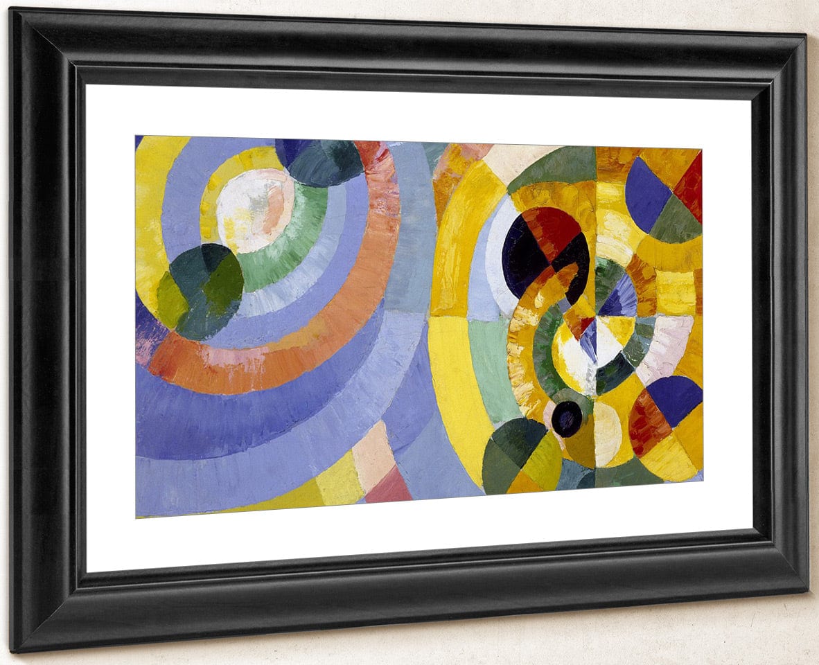 Circular Forms (Formes Circulaires) By Robert Delaunay Fine Art Print