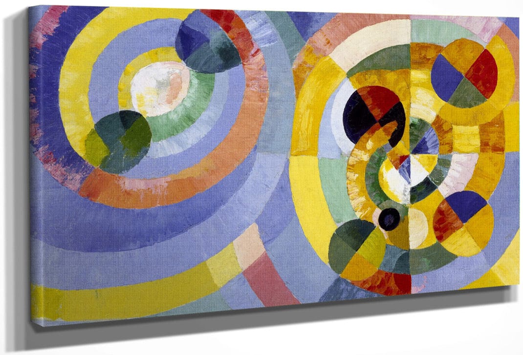 Circular Forms (Formes Circulaires) By Robert Delaunay Fine Art Print